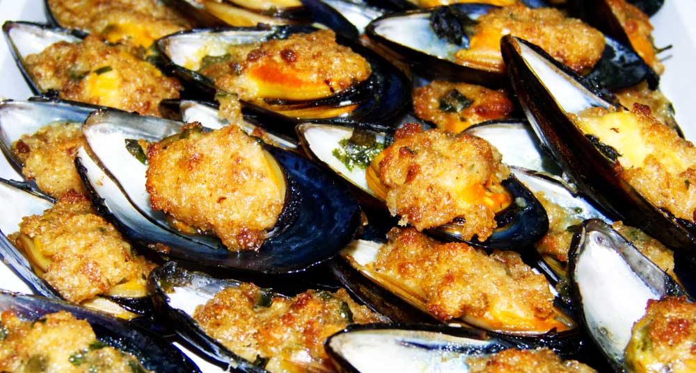 cozze arraganate apulian styile